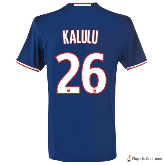 Camiseta Lyon Replica Segunda Ropa Kalulu 2016/17 Azul